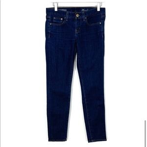 J. Crew toothpick skinnies - dark denim